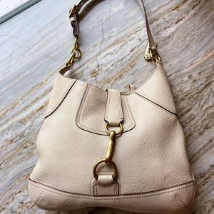 coach pebbled leather hampton bag